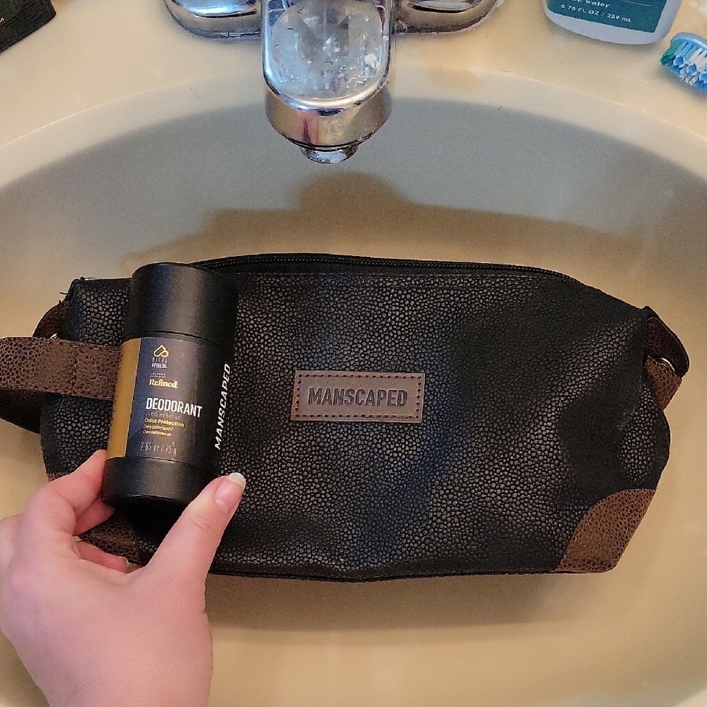 Black and Brown Men's Bag